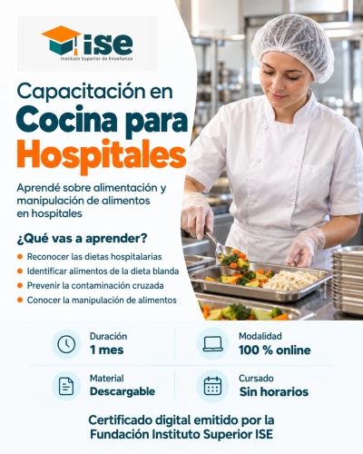 Capacitación en Cocina para Hospitales