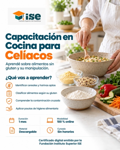 Capacitación en Cocina para Celíacos