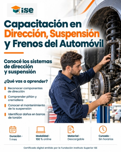 Capacitación en Dirección, Suspensión y Frenos del Automóvil