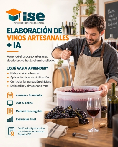 Elaboración de Vinos Artesanales + IA