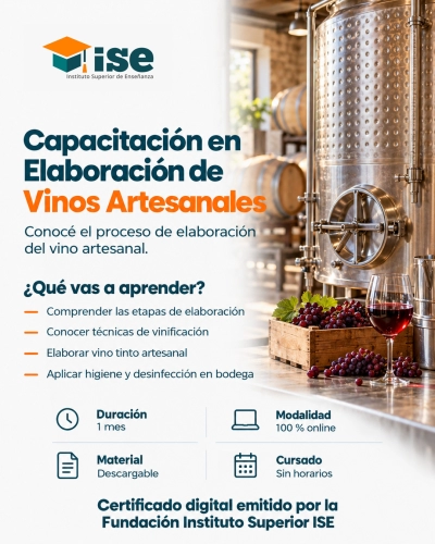 Capacitación en Elaboración de Vinos Artesanales
